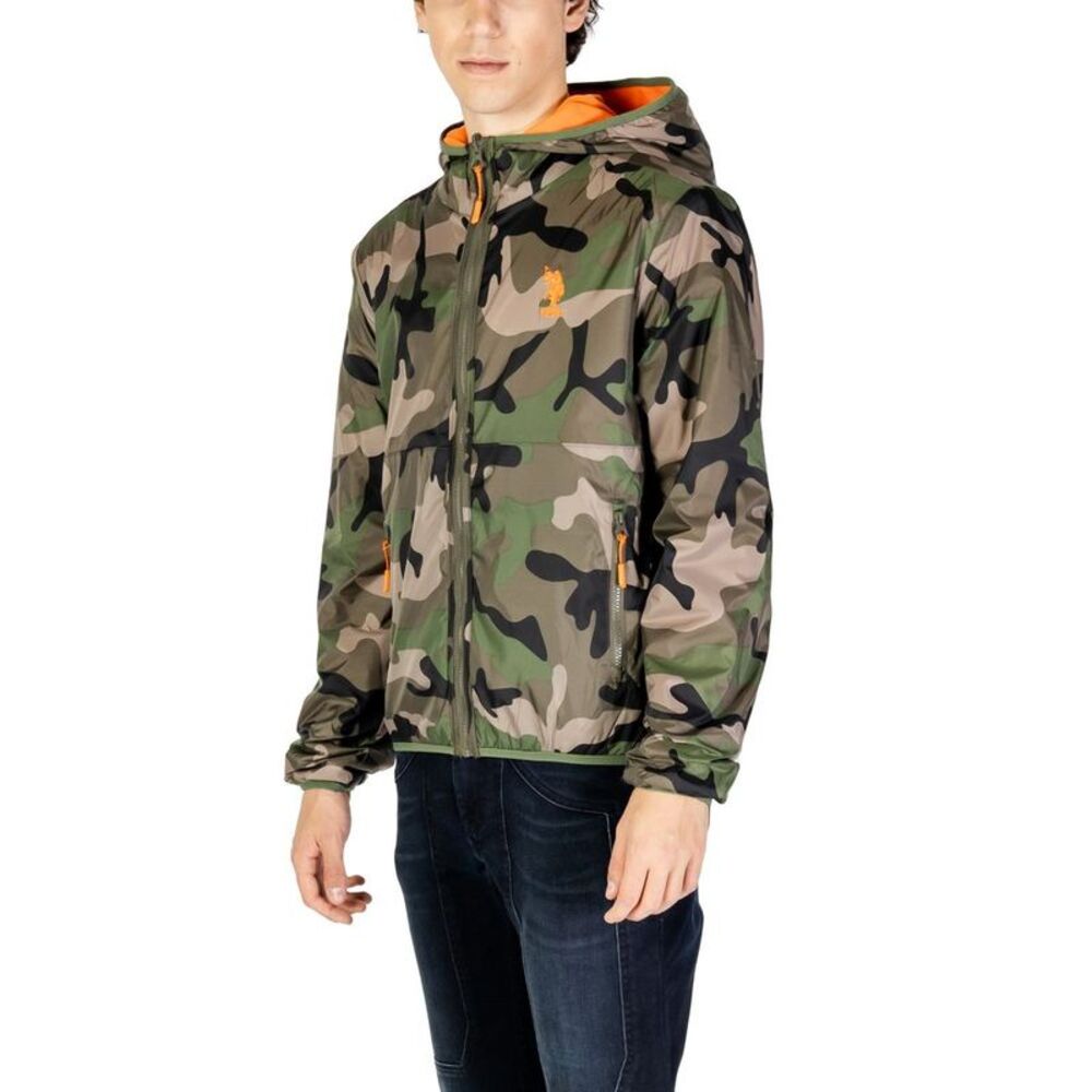 U.S. POLO ASSN. Green Polyamide Shell Men's Jacket - Picture 4 of 5